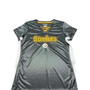 NFL Team Apparel 1st womens Steelers Embellished jersey size xl